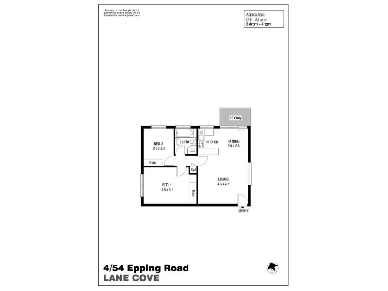 4/54  Epping Road, Lane Cove NSW 2066