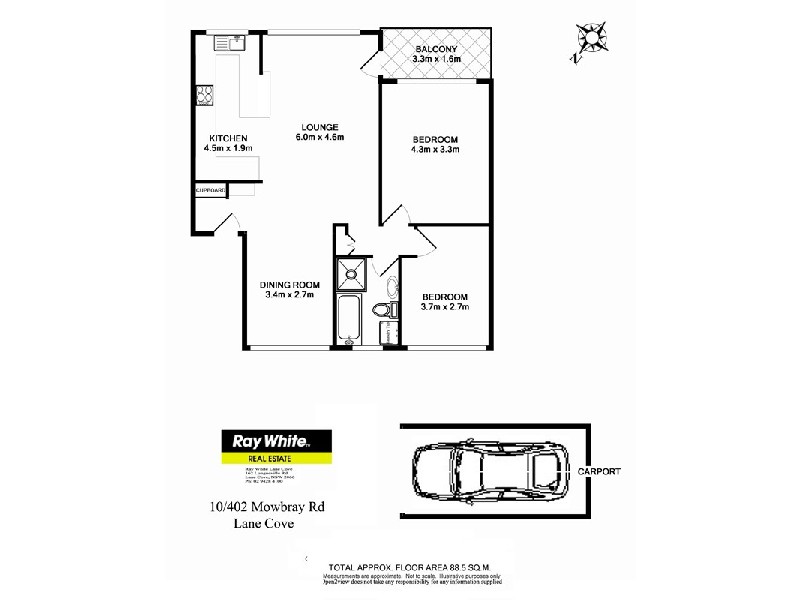 10/402  Mowbray Road, Lane Cove NSW 2066