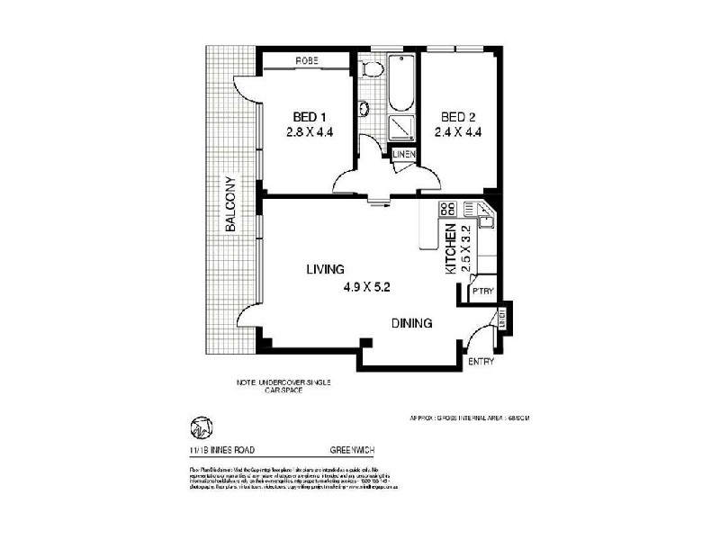 11/1b  Innes Road, Greenwich NSW 2065