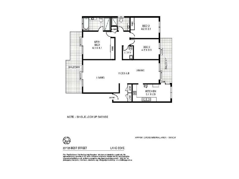 207/25  Best Street, Lane Cove NSW 2066