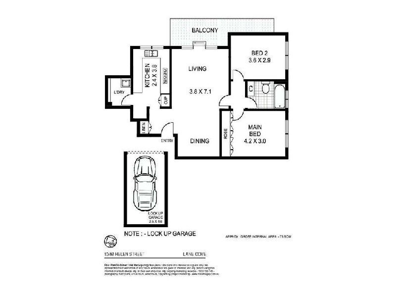 10/88  Helen Street, Lane Cove NSW 2066