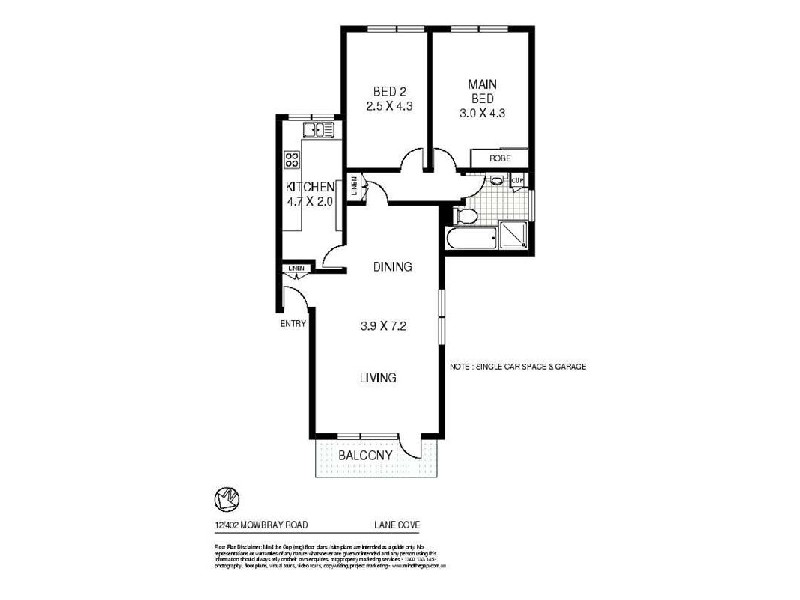 12/402  Mowbray Road, Lane Cove NSW 2066