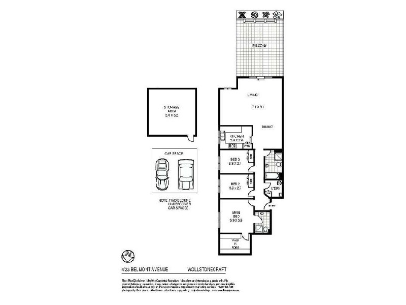 4/23  Belmont Avenue, Wollstonecraft NSW 2065