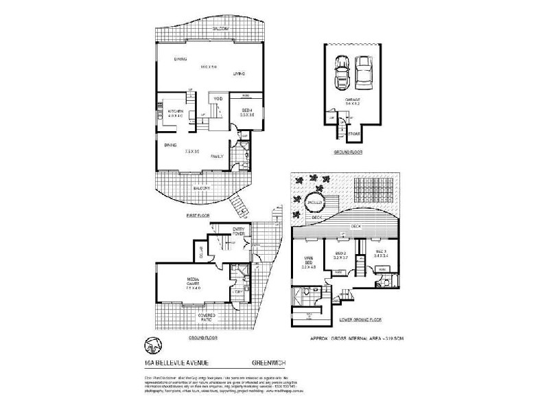 16a  Bellevue Avenue, Greenwich NSW 2065