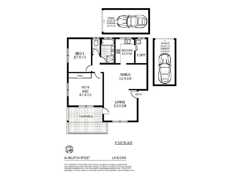 8/1  Ralston Street, Lane Cove NSW 2066