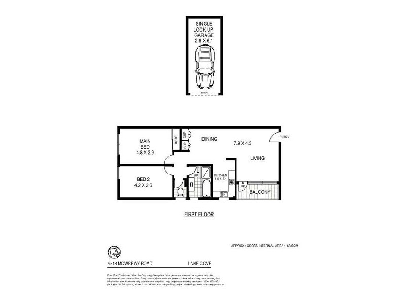 7/518  Mowbray Road, Lane Cove NSW 2066