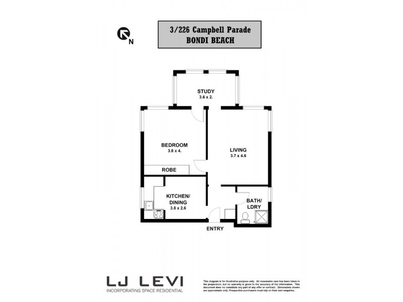 3/226 Campbell Parade, Bondi Beach NSW 2026