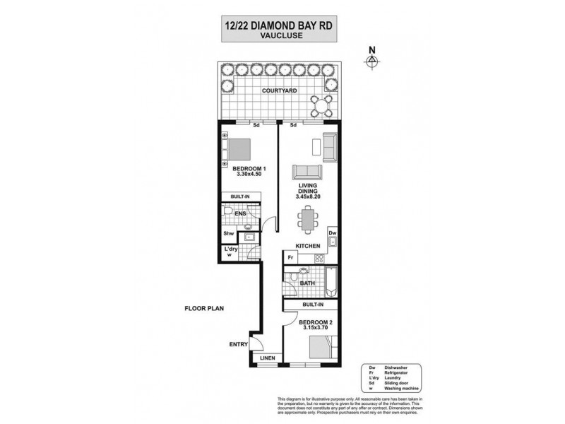 12/22 Diamond Bay Road, Vaucluse NSW 2030