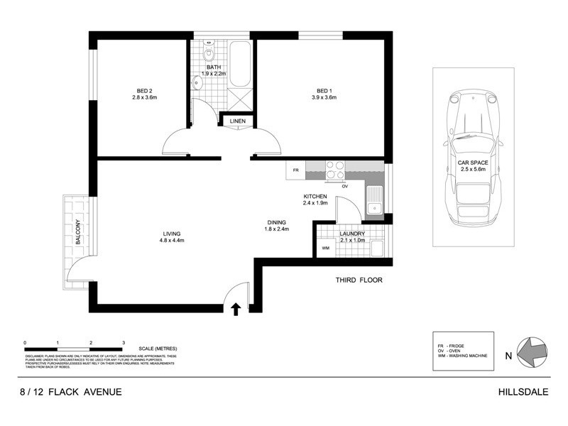 8/12 Flack Avenue, Hillsdale NSW 2036