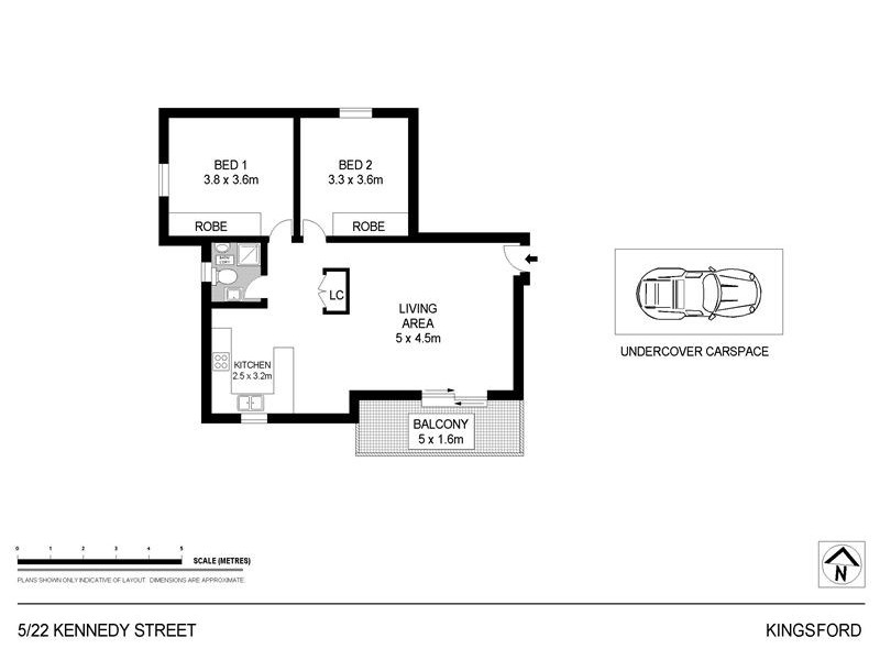 5/22  Kennedy Street, Kingsford NSW 2032