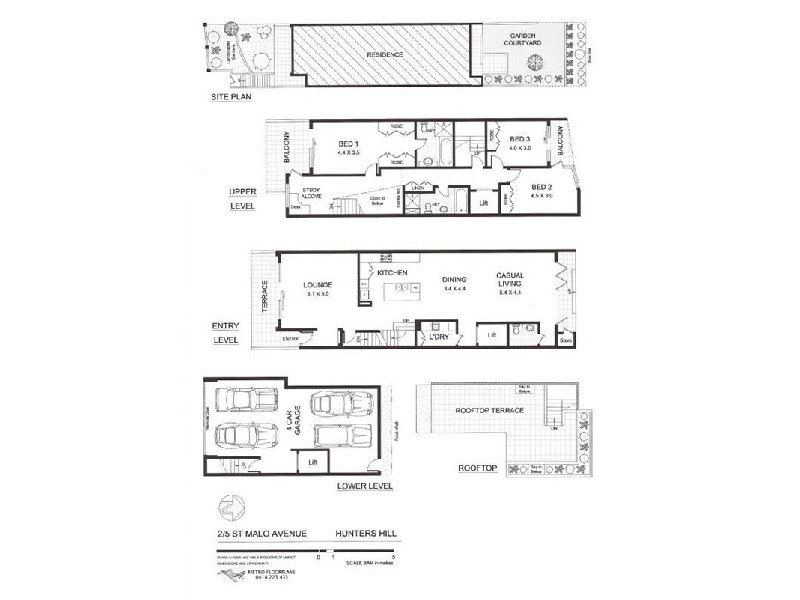 2 & 3 / 5  St Malo Avenue, Hunters Hill NSW 2110