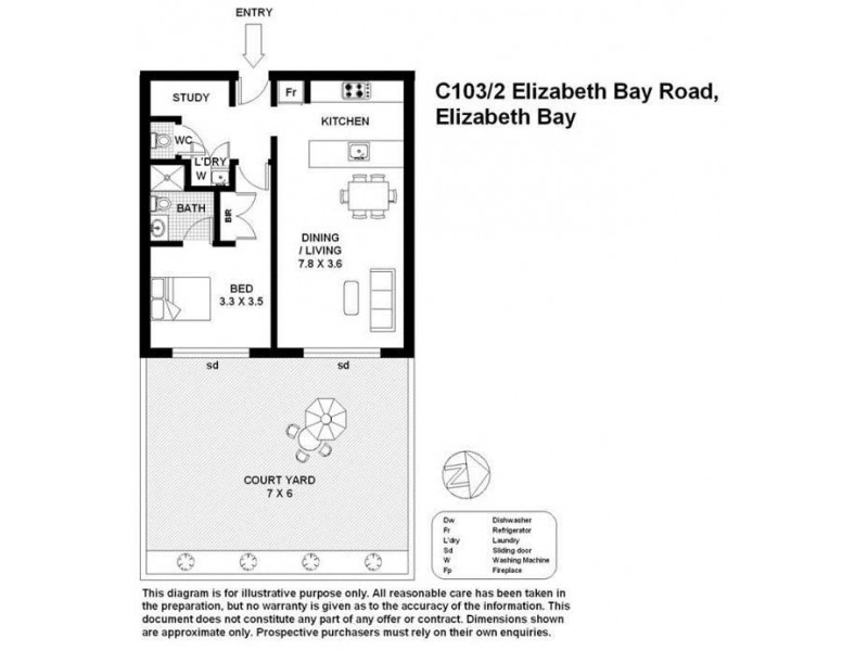 C103/2 Elizabeth Bay Road, Elizabeth Bay NSW 2011