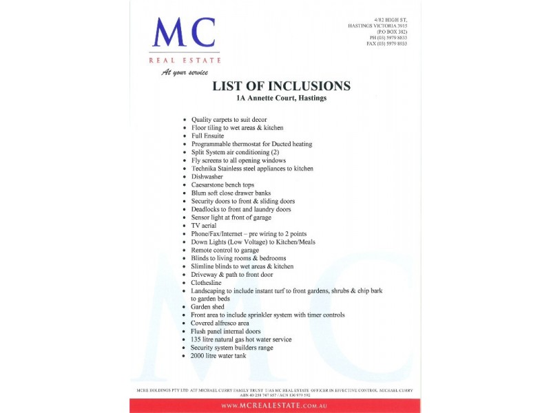 1/1A Annette Court, Hastings VIC 3915