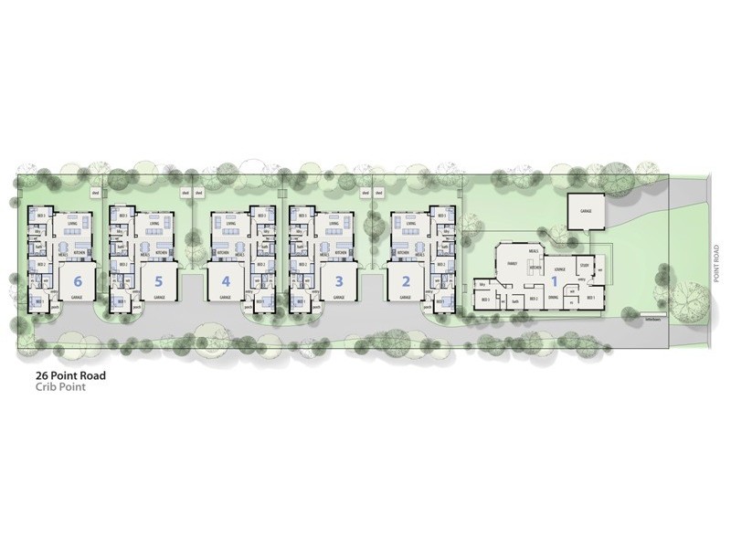 2,3,4,5,6/ 26 Point Road, Crib Point VIC 3919