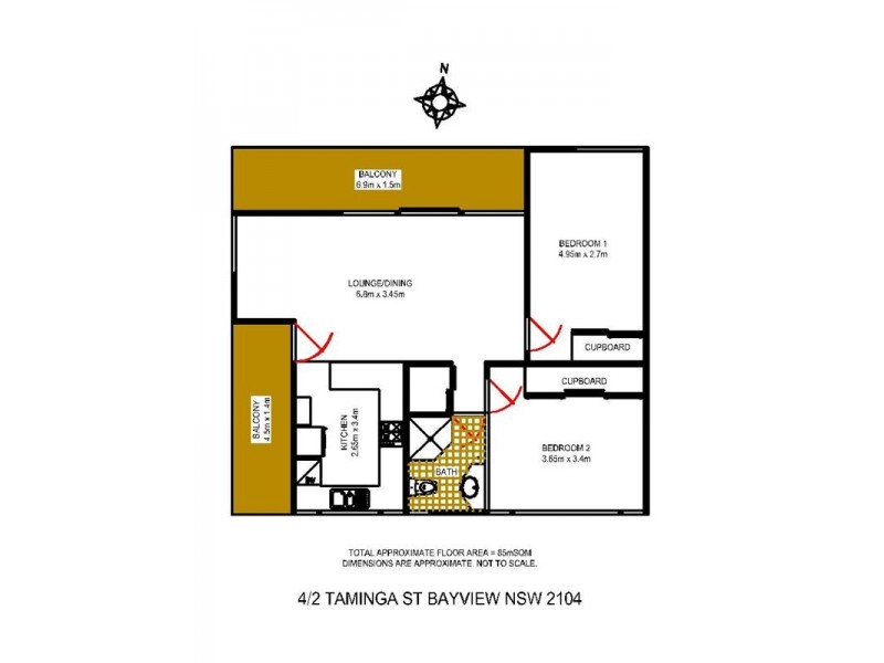 4/2 Taminga Street, Bayview NSW 2104