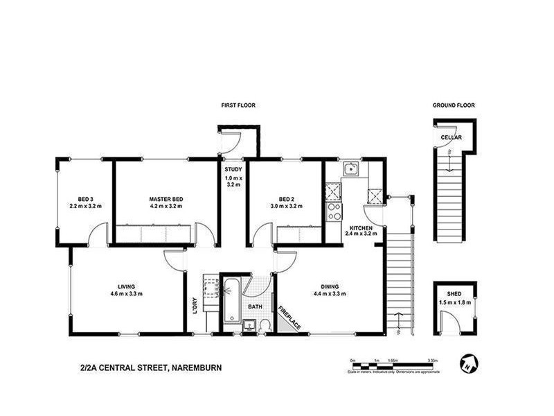 2/2A Central Street, Naremburn NSW 2065