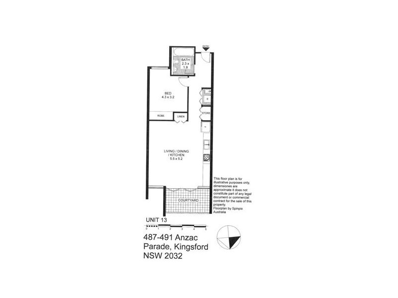 13/489-491 Anzac Parade, Kingsford NSW 2032