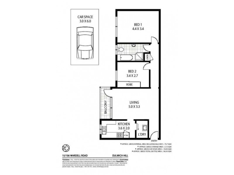 15/106  Wardell Road, Dulwich Hill NSW 2203