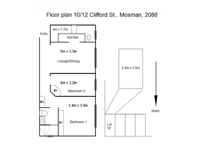 10/12 Clifford Street, Mosman NSW 2088