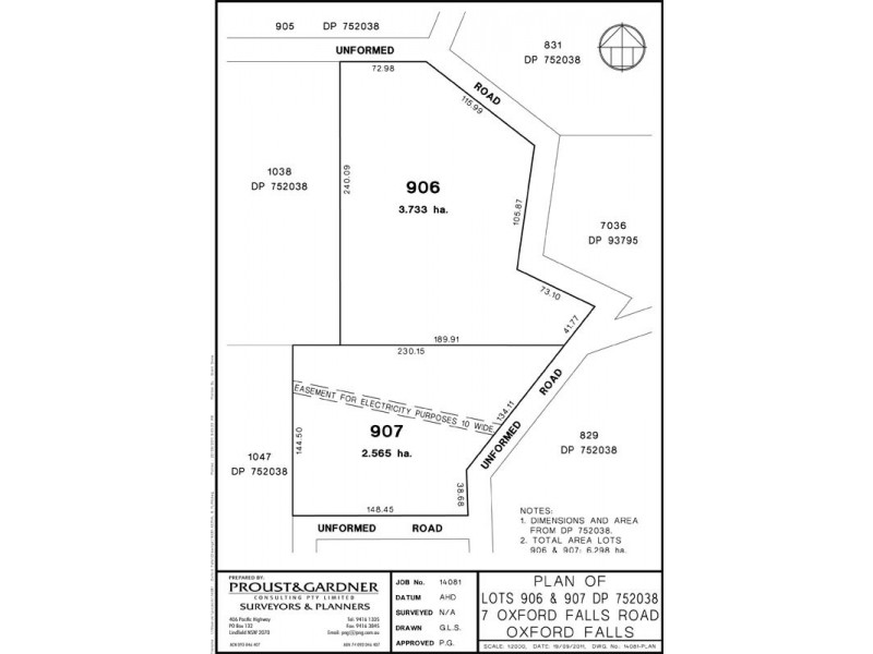 Lot 906 & 907 DP 752038, Beacon Hill NSW 2100