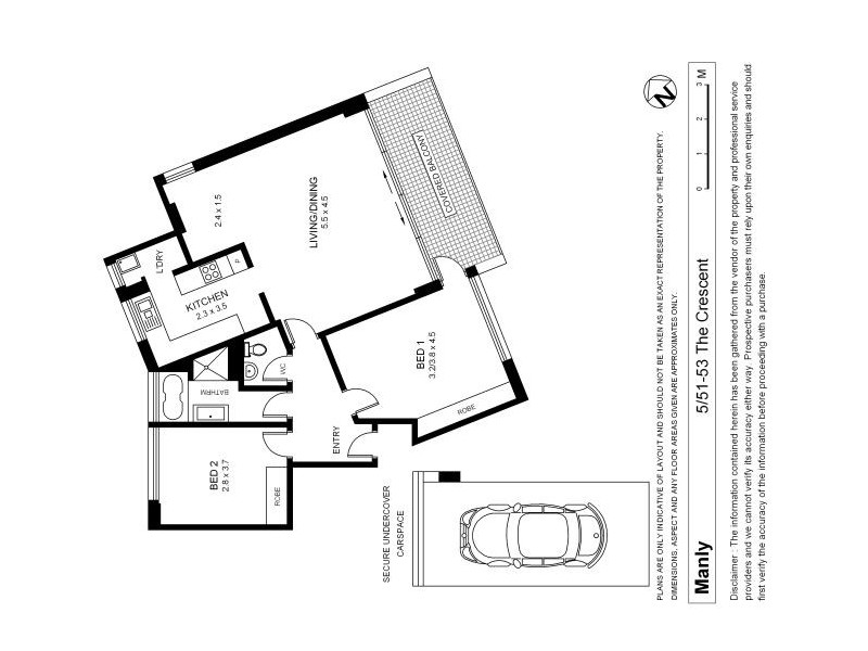 2/51-53  The Crescent, Manly NSW 2095