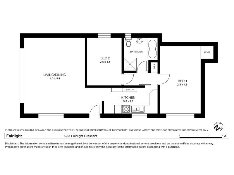 7/33 Fairlight Crescent, Fairlight NSW 2094
