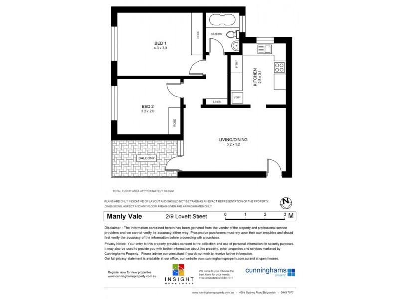 2/9 Lovett Street, Manly Vale NSW 2093