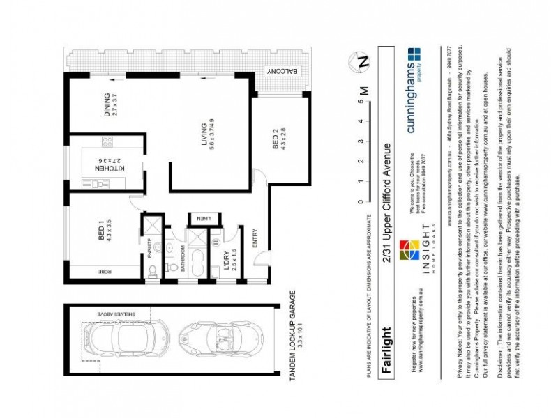 2/31 Upper Clifford Avenue, Fairlight NSW 2094
