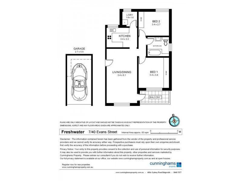 7/40 Evans Street, Freshwater NSW 2096