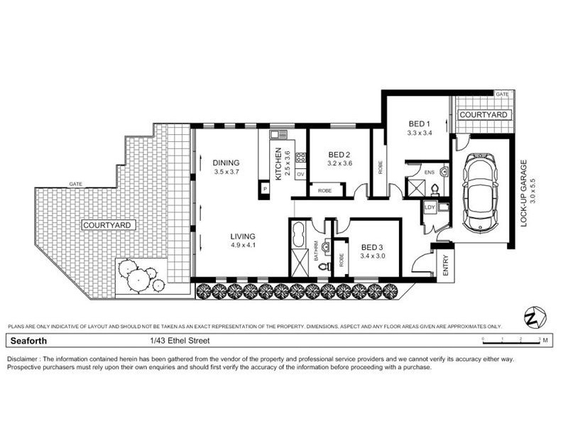 1/43  Ethel Street, Seaforth NSW 2092