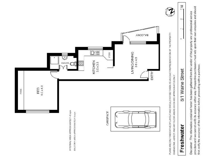 8/1  Waine Street, Freshwater NSW 2096
