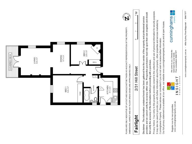 2/31   Hill Street, Fairlight NSW 2094