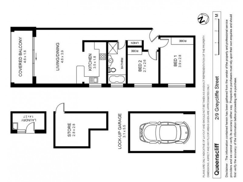 2/9 Greycliffe Street, Queenscliff NSW 2096