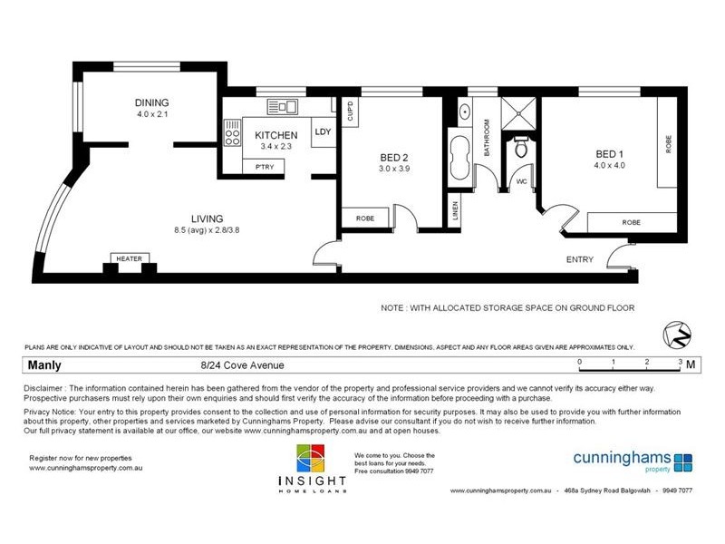 8/24  Cove Avenue, Manly NSW 2095