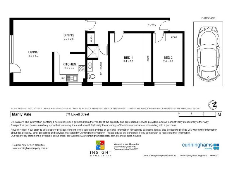 7/1  Lovett Street, Manly Vale NSW 2093