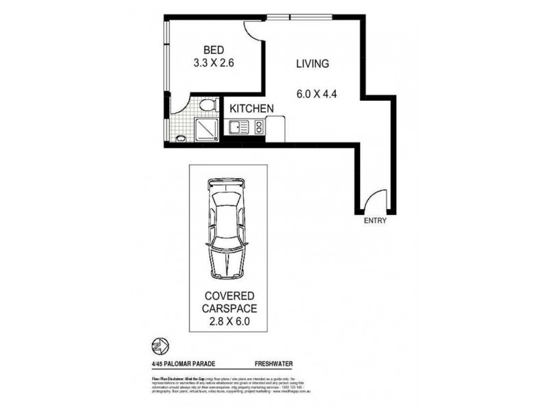 4/45  Palomar Parade, Freshwater NSW 2096