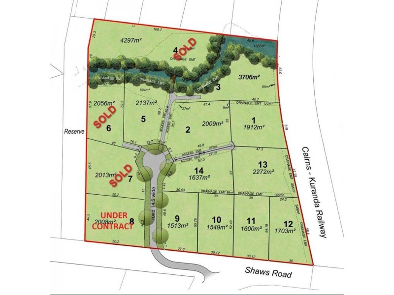 Lot 1, 1 Shaws Road, Redlynch QLD 4870