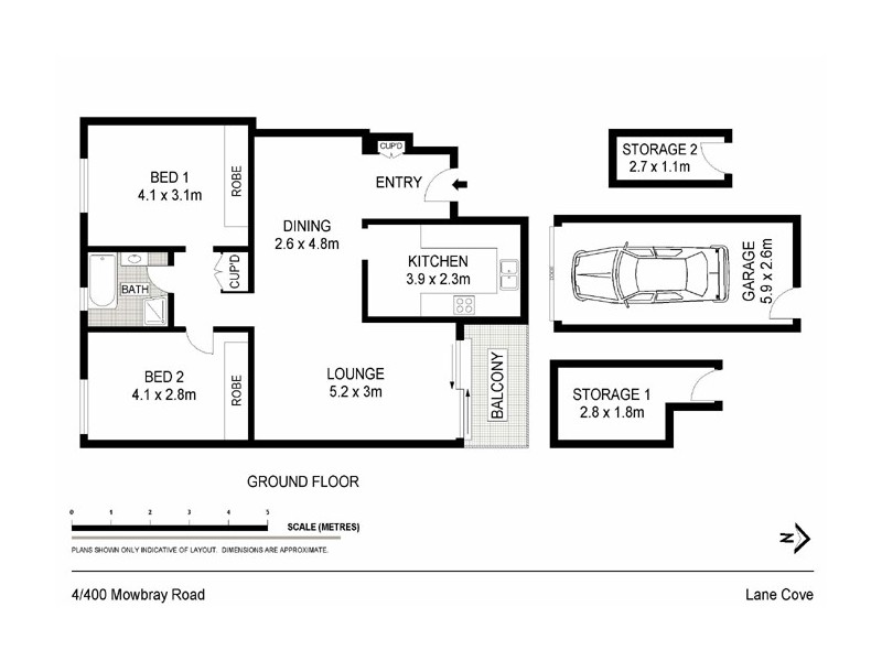 4/400 Mowbray Road, Lane Cove NSW 2066