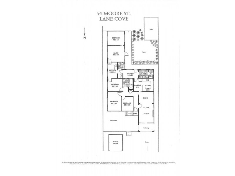 54 Moore Street, Lane Cove NSW 2066