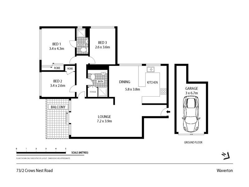 73/2-12 Crows Nest Road, Waverton NSW 2060
