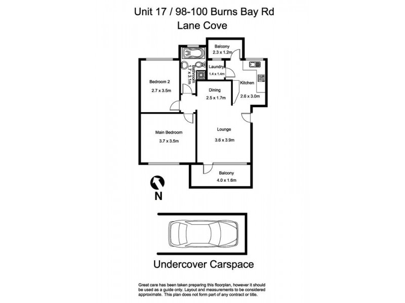 17/98-100 Burns Bay Road, Lane Cove NSW 2066