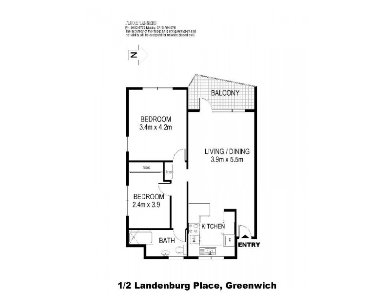 1/2 Landenburg Place, Greenwich NSW 2065