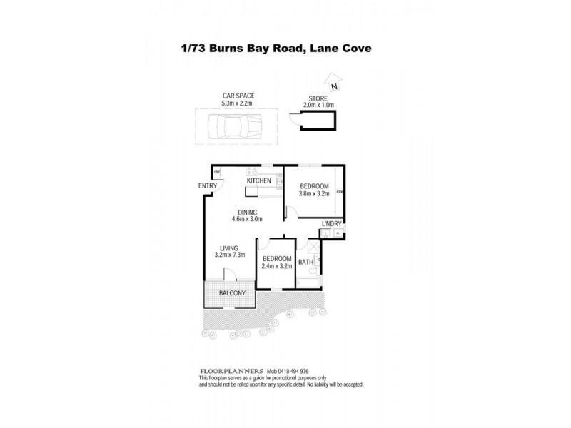 1/73 Burns Bay Road, Lane Cove NSW 2066