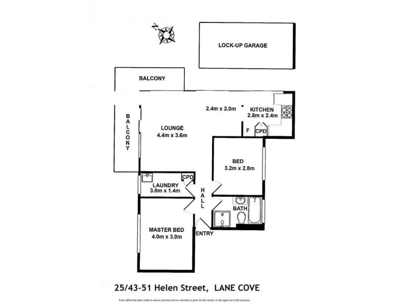 25/43-51 Helen Street, Lane Cove NSW 2066