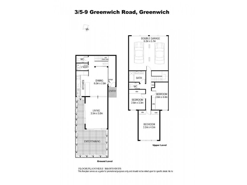 3/5-9 Greenwich Road, Greenwich NSW 2065