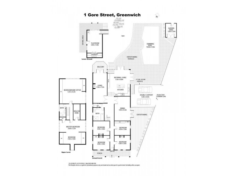 1 Gore Street, Greenwich NSW 2065