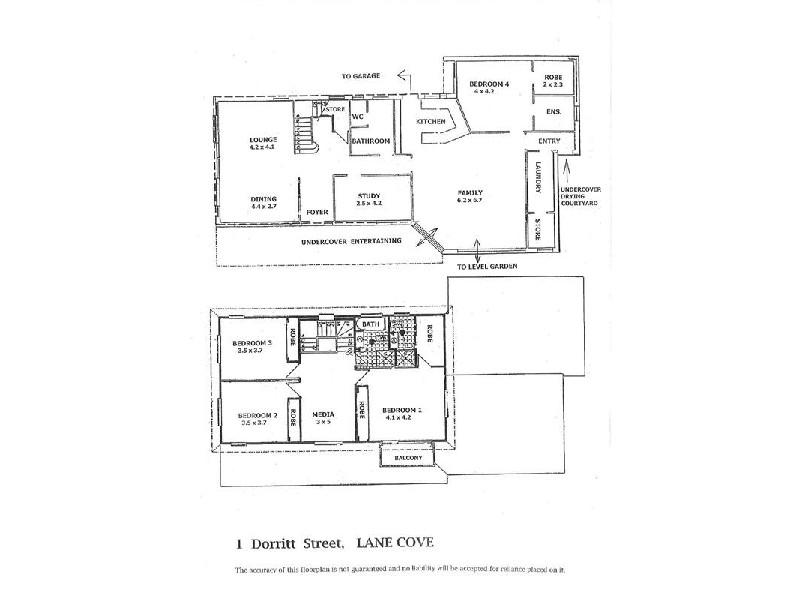 1 Dorritt Street, Lane Cove NSW 2066