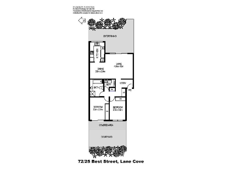 72/25  Best Street, Lane Cove NSW 2066