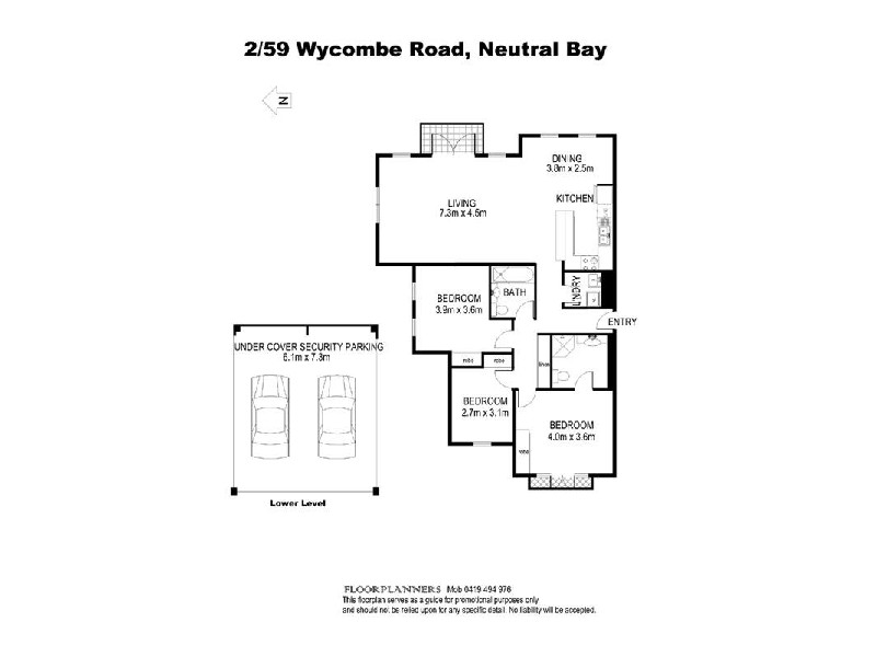 2/59  Wycombe Road, Neutral Bay NSW 2089