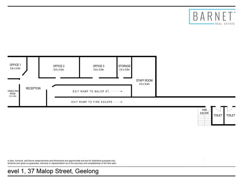 Level 1/37 Malop Street, Geelong VIC 3220 Floorplan